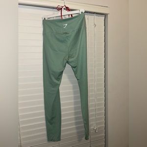 Gym Shark size large light green leggings